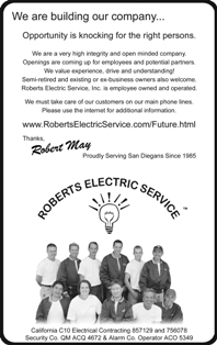 Robert May's old crew