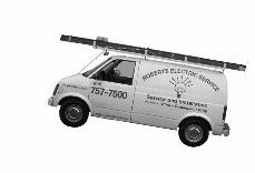 Roberts Electric Service Van San Diego